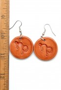 Capricorn Ceramic Earrings